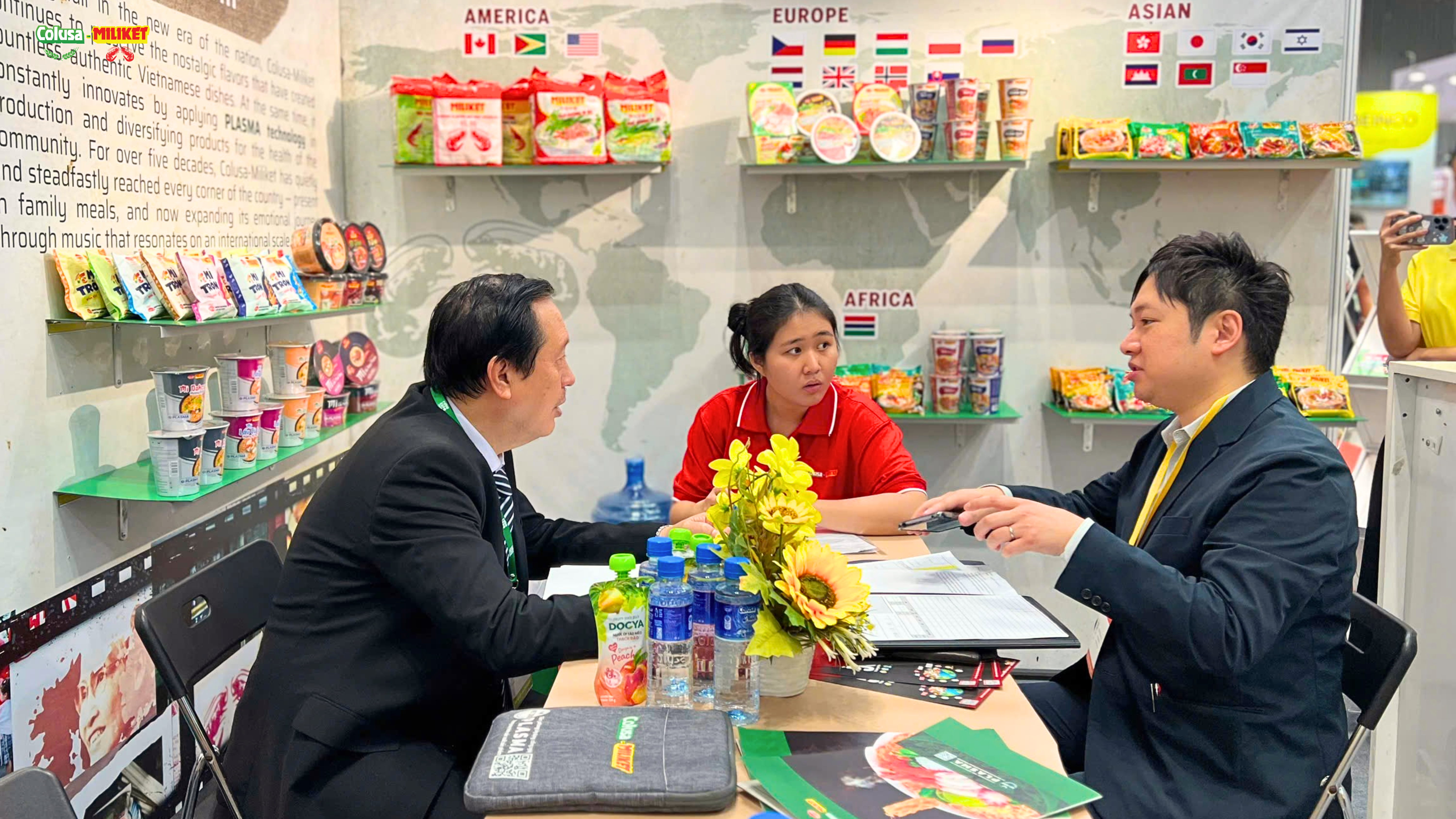 Colusa - Miliket: Hành Trình Di Sản “Hai Tôm” Vươn Xa, Kết Nối Hương Vị Việt Tại Vietnam FoodExpo 2025  