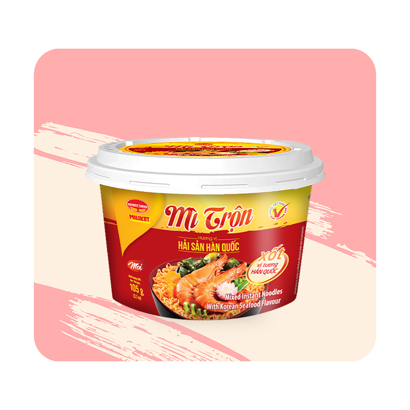 Mì Trộn hương vị Hải Sản Hàn Quốc