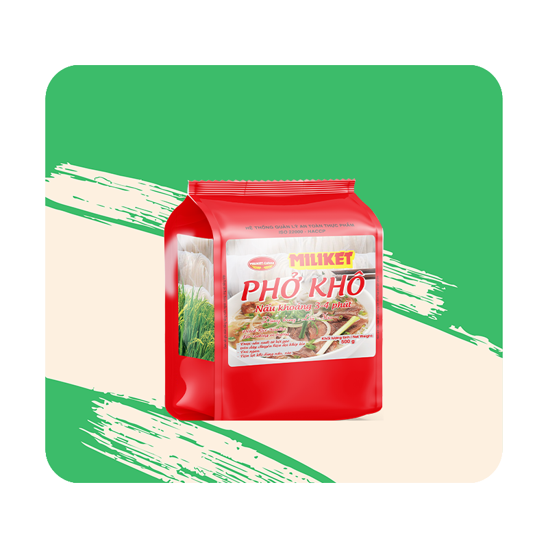 Phở Túi Khô Không Ăn Liền 