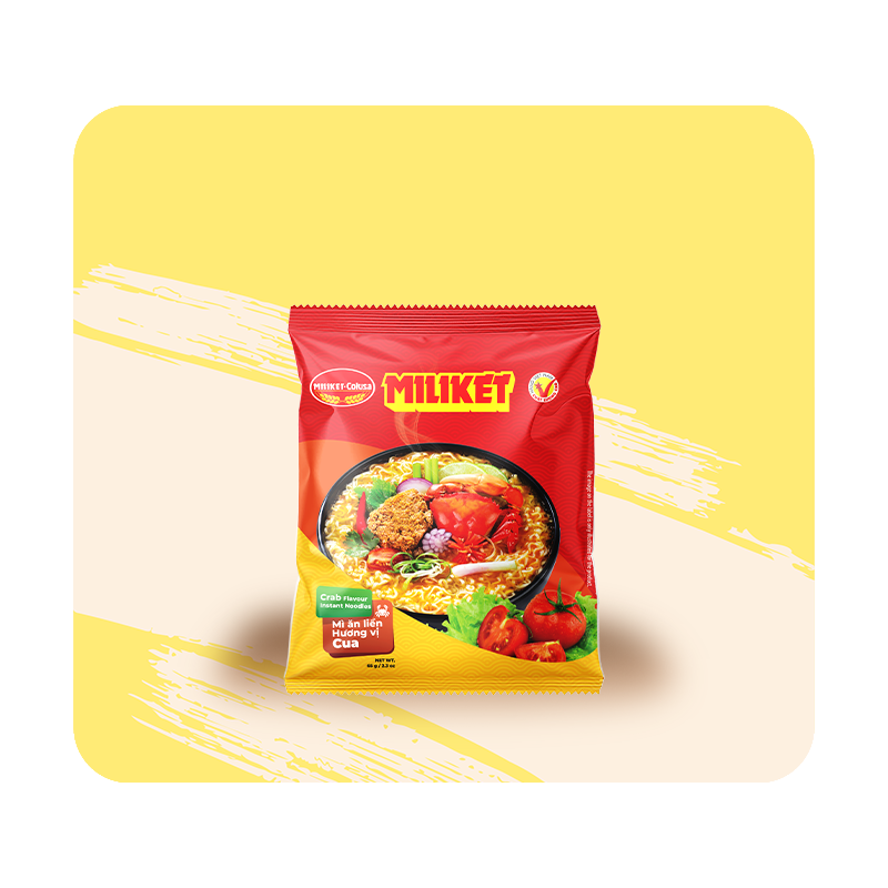 Mì hương vị Cua 