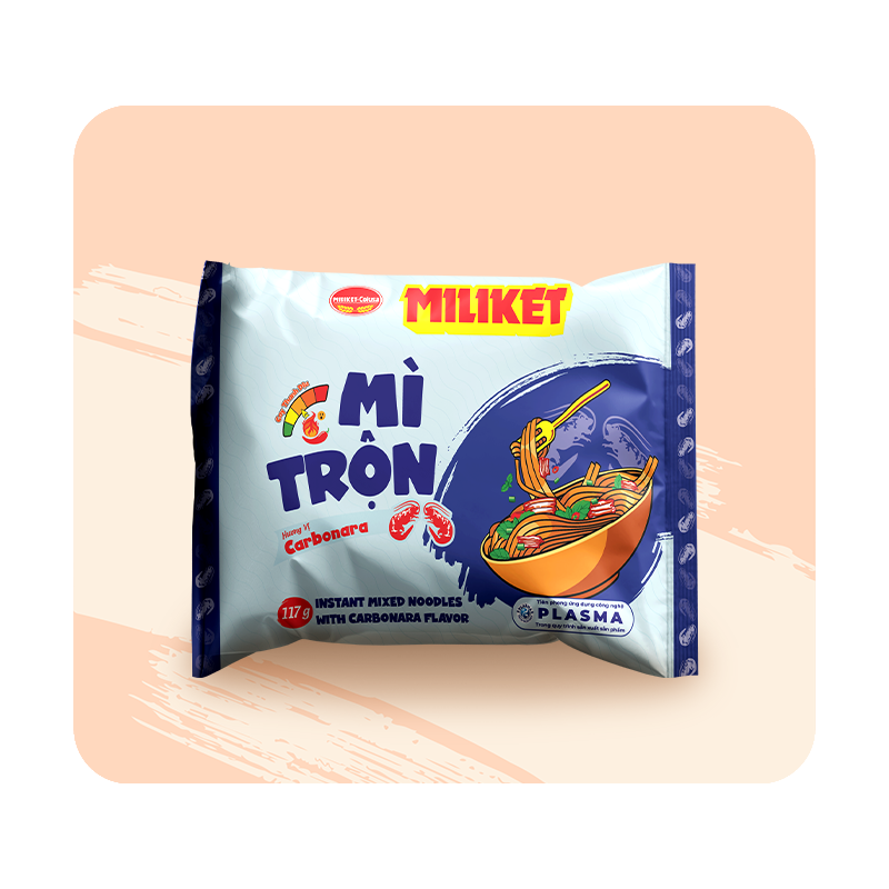 Mì Trộn hương vị Carbonara